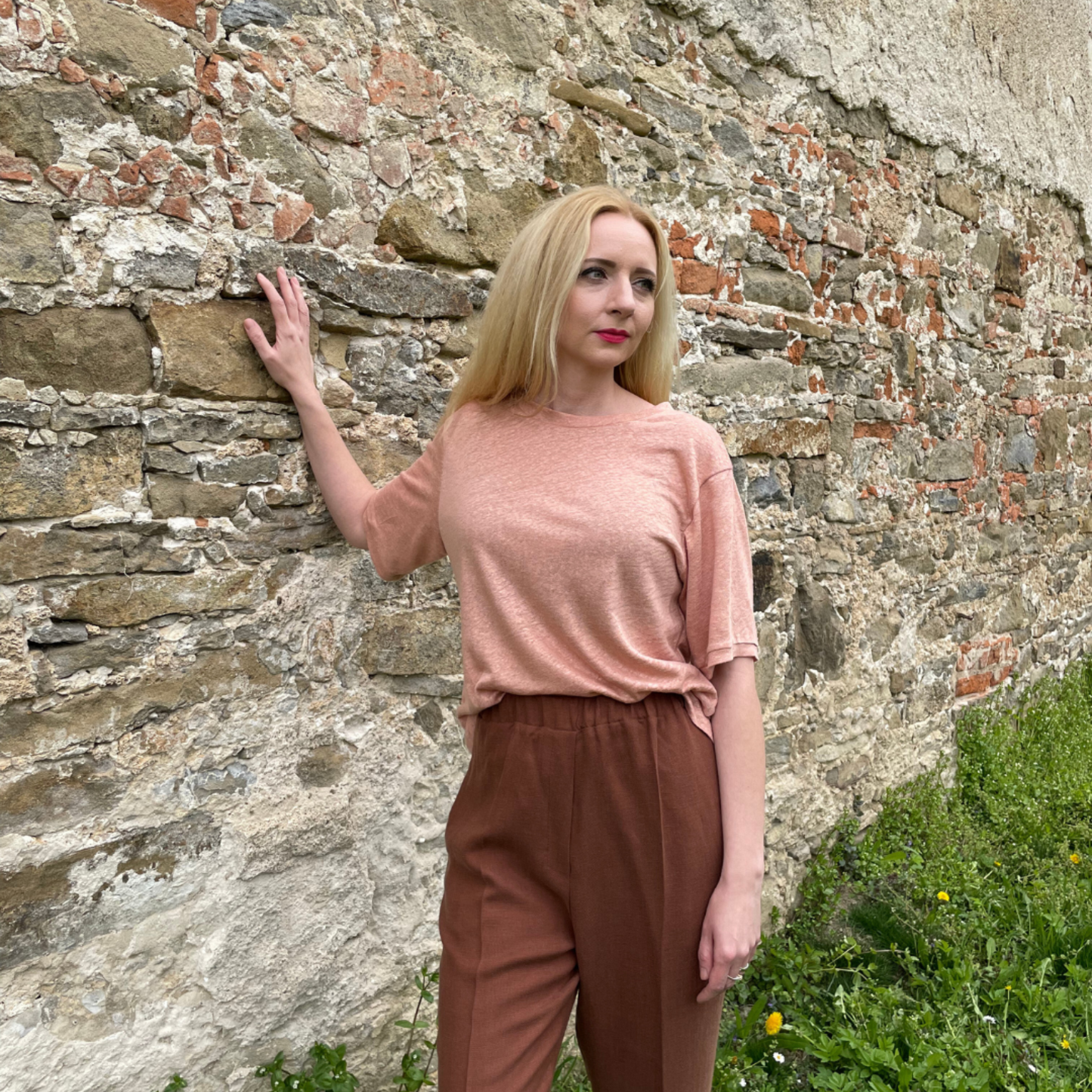 Leinen T-Shirt | LARA