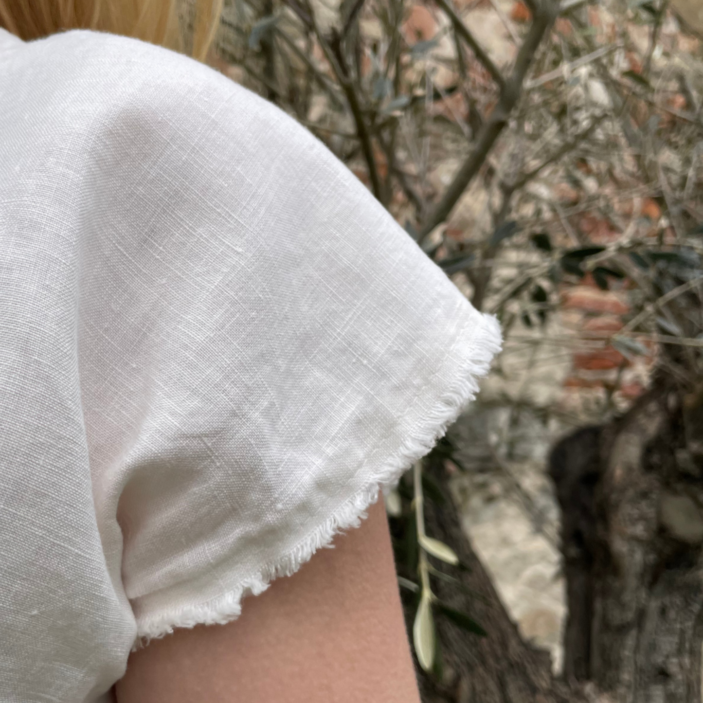 BLUSE AMARA | Relaxed Fit | Leinen