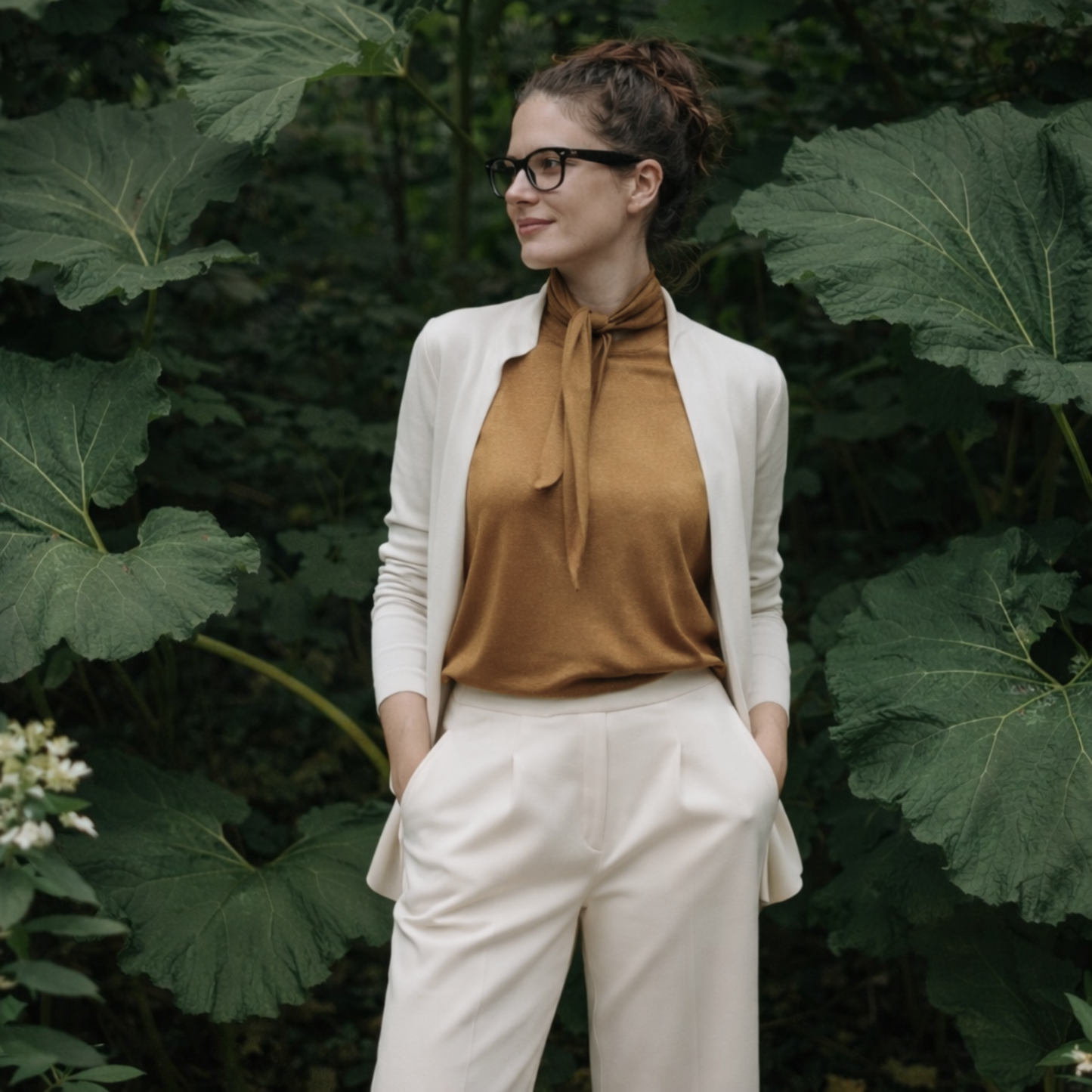 DREIECKSTUCH aus Leinen | MINNIE