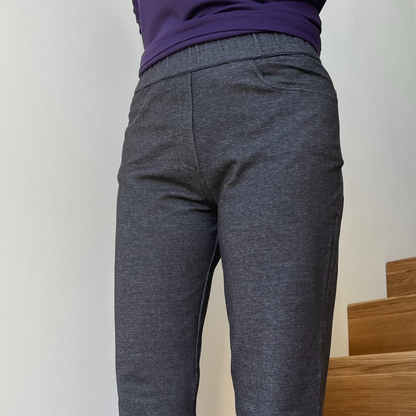 Jeans-Jersey Schlupfhose aus Bio-Baumwolle