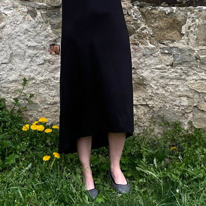 Sommerkleid aus Tencel mit Stehkragen | JASMIN | VORBESTELLUNG | COMING SOON