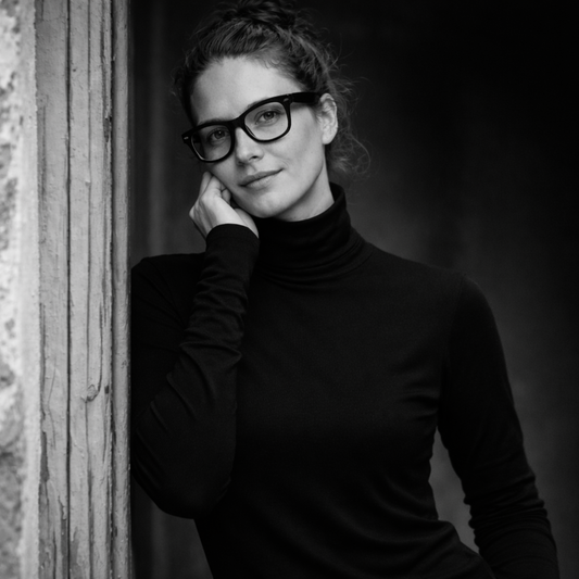 Rollkragen-Langarmshirt Regular aus Tencel™ Jersey | CARA