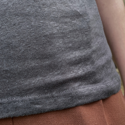 Leinen T-Shirt | LARA