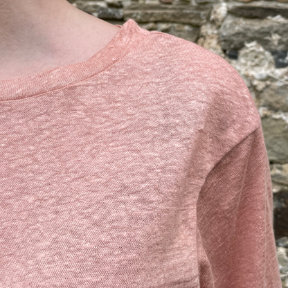 Leinen T-Shirt | LARA