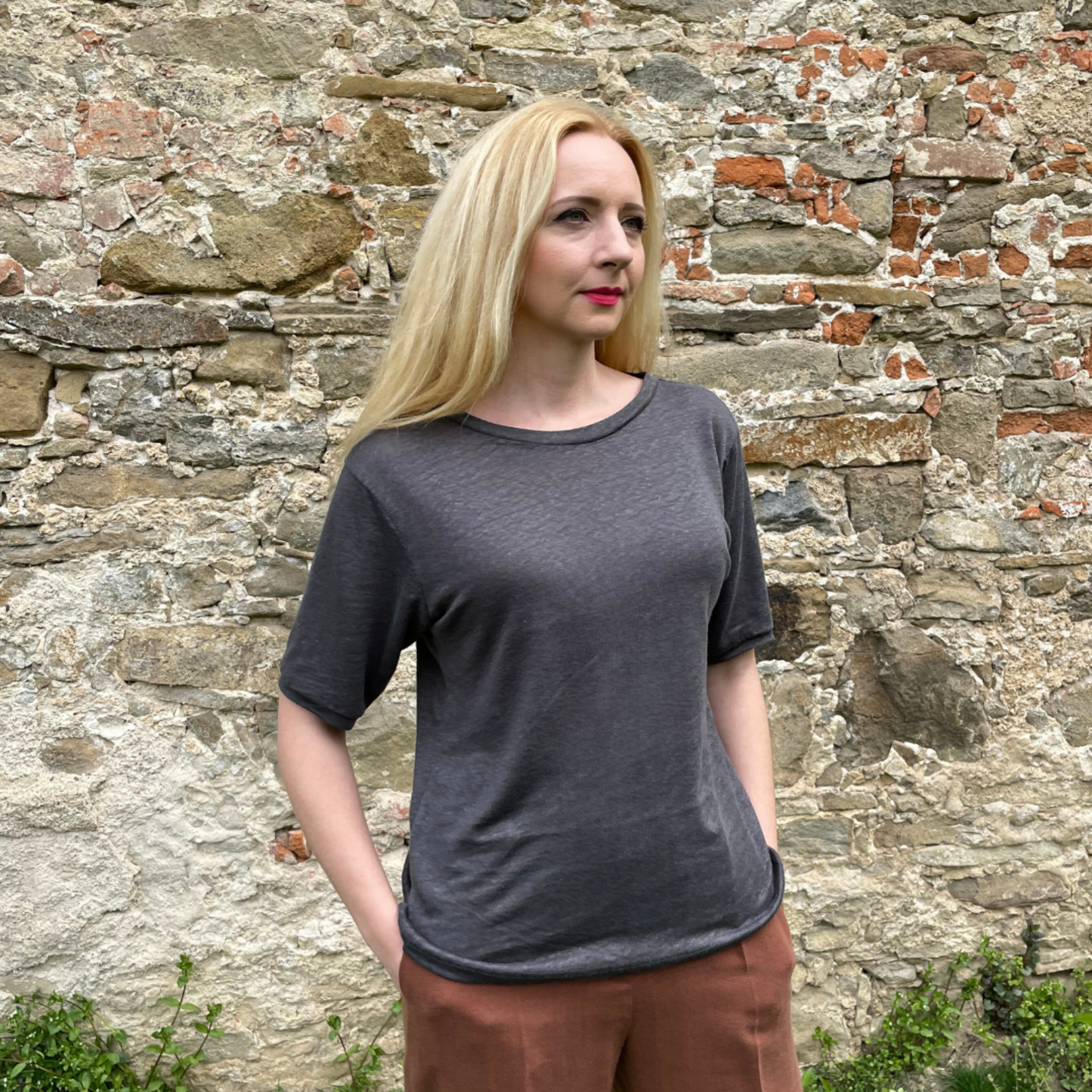 Leinen T-Shirt | LARA