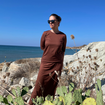Sommerrock aus Tencel - elastischer Bund | KAJA