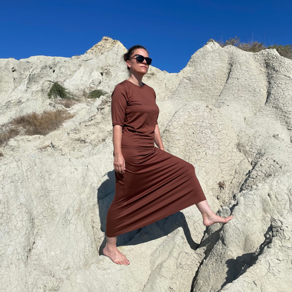 Sommerrock aus Tencel - elastischer Bund | KAJA