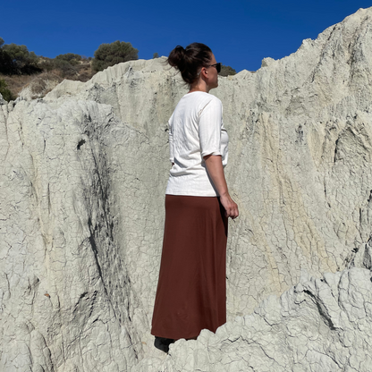 Sommerrock aus Tencel - elastischer Bund | KAJA