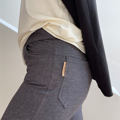 Jeans-Jersey Schlupfhose aus Bio-Baumwolle