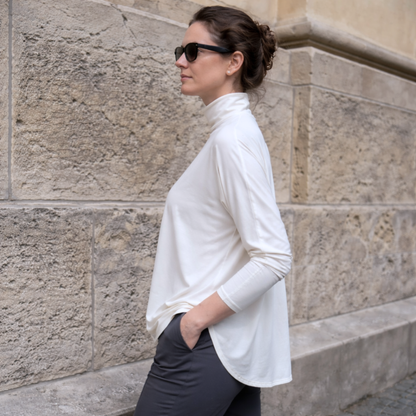 ROLLKRAGENSHIRT ENNA | Boxy Fit | Tencel™