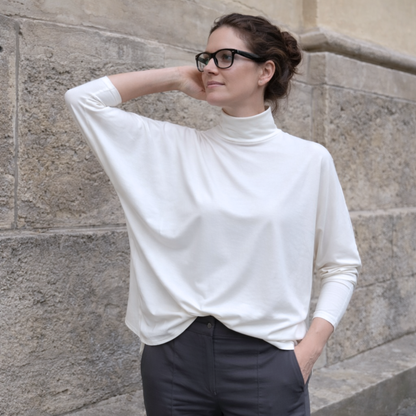 ROLLKRAGENSHIRT ENNA | Boxy Fit | Tencel™