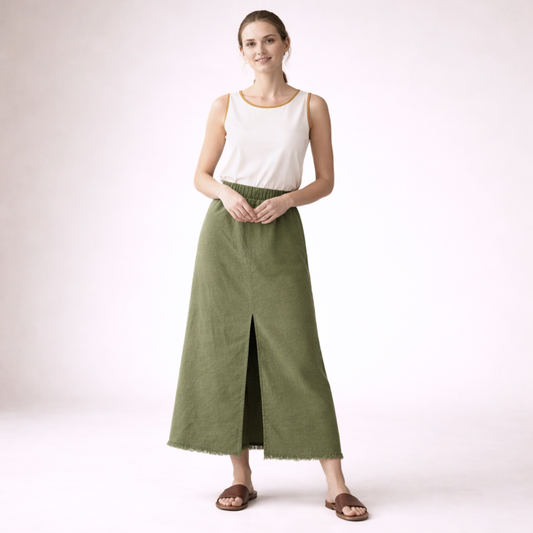 ROCK SENNA | A-Linie | Leinen